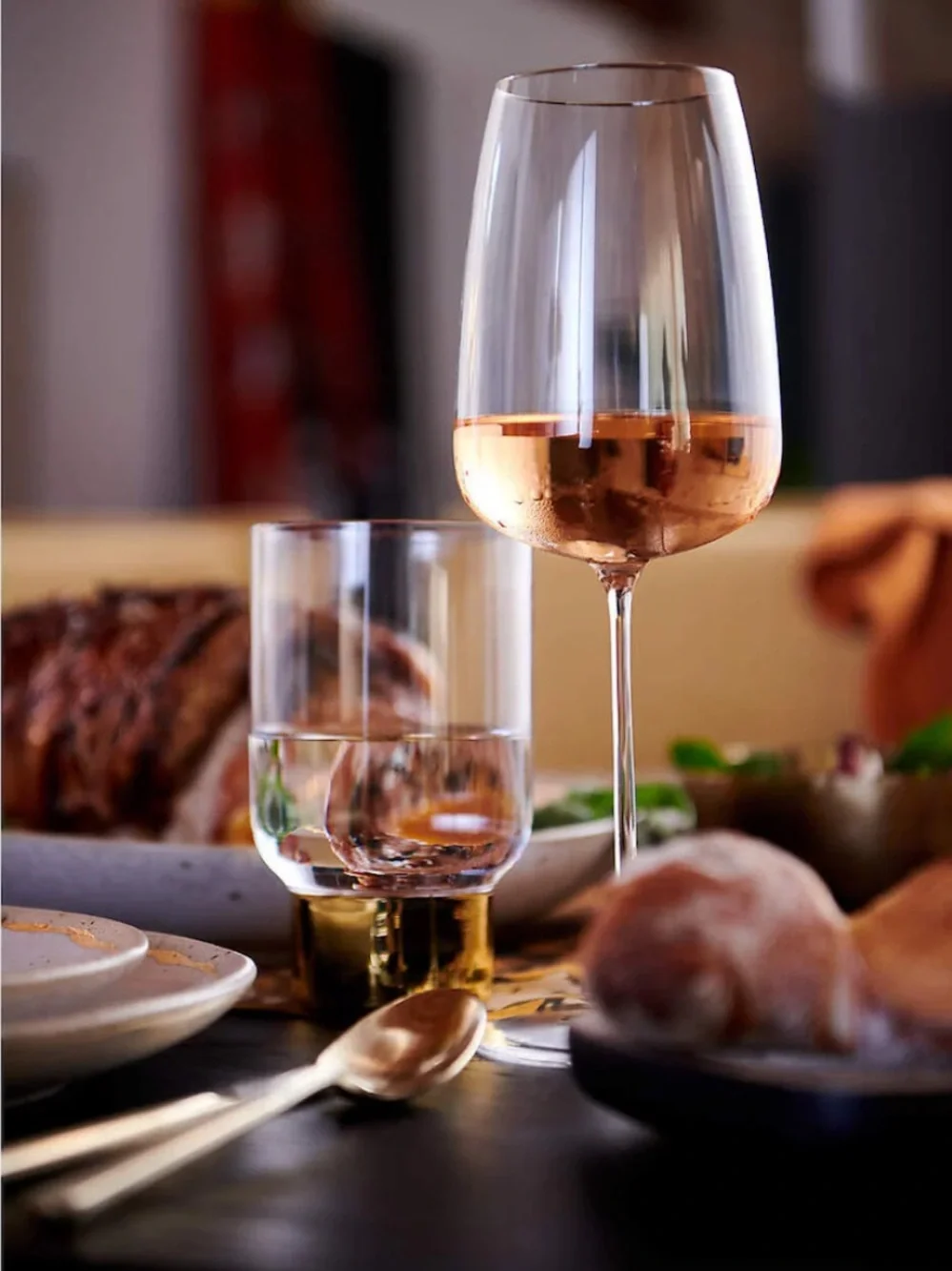 New! Crate&Barrel Bordeaux Wine Glass—Set of 4